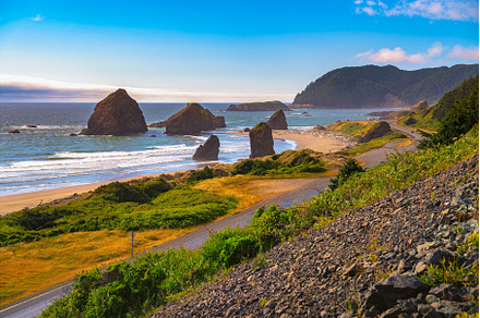 Coastal landscape of Meyers Creek, a Nature Photo by Nick Fox