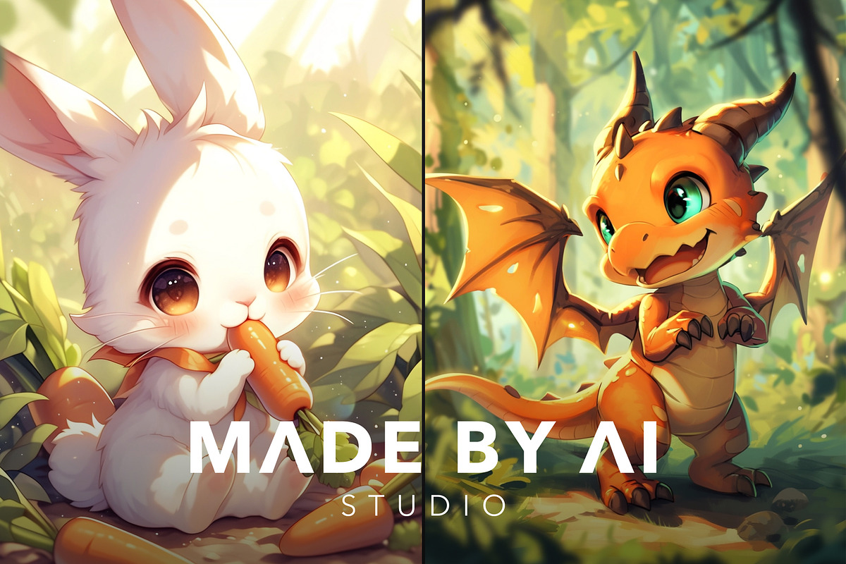 50 Kawaii Chibi Midjourney Prompts, an Object Graphic by MadeByAI Studio (Photo 5 of 5)