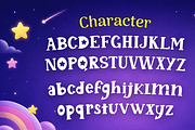 Violet Star - Playful Font, a Handwritten Font by Attype (Thumbnail 4 of 7)