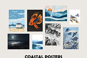 Coastal Wall Gallery Posters, a Graphic by SunnyAfternoons (Thumbnail 7 of 14)
