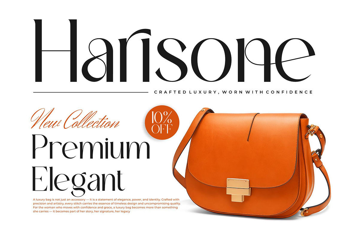 Qarine || Modern Classy Sans Serif, a Sans Serif Font by Ermedia Studio (Photo 4 of 10)