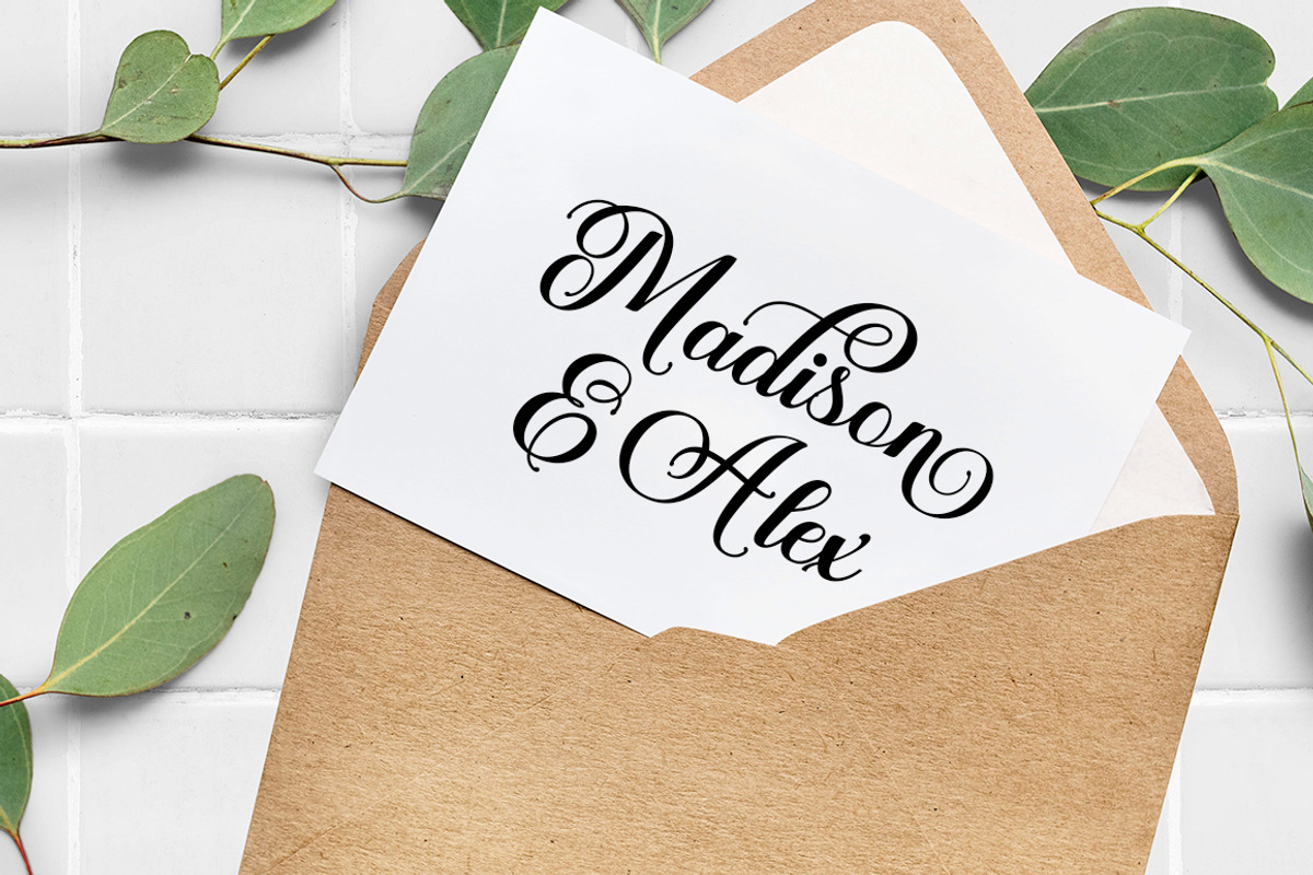 Maulysia, a Script Font by Gatype (Photo 2 of 5)