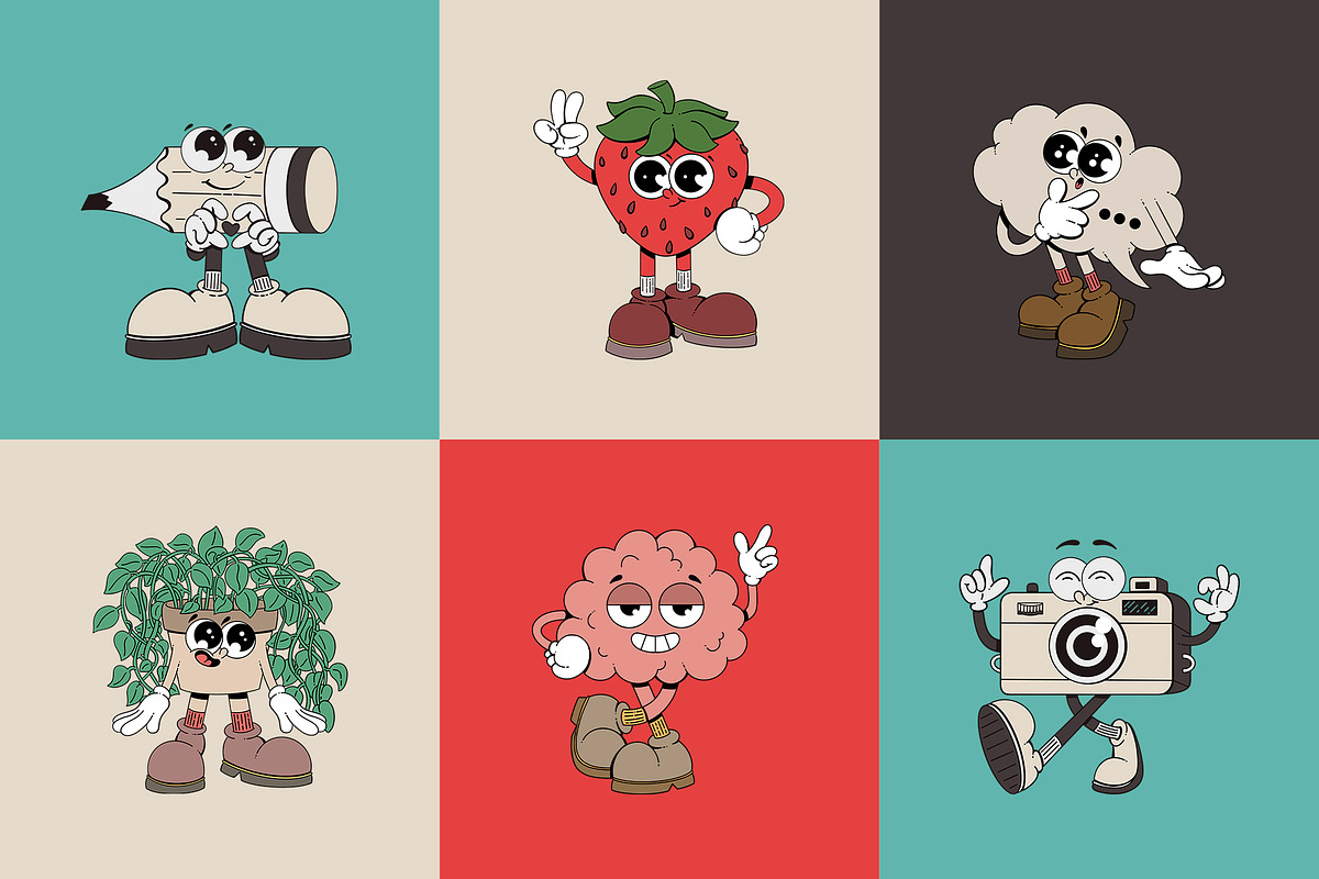 Good Mood - Character Collection, an Illustration by Alina Sh (Photo 6 of 6)