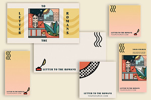 Romans Sermon Series Branding