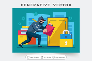A hacker uses tools to infiltrate a, a Graphic by Iftikhar Alam
