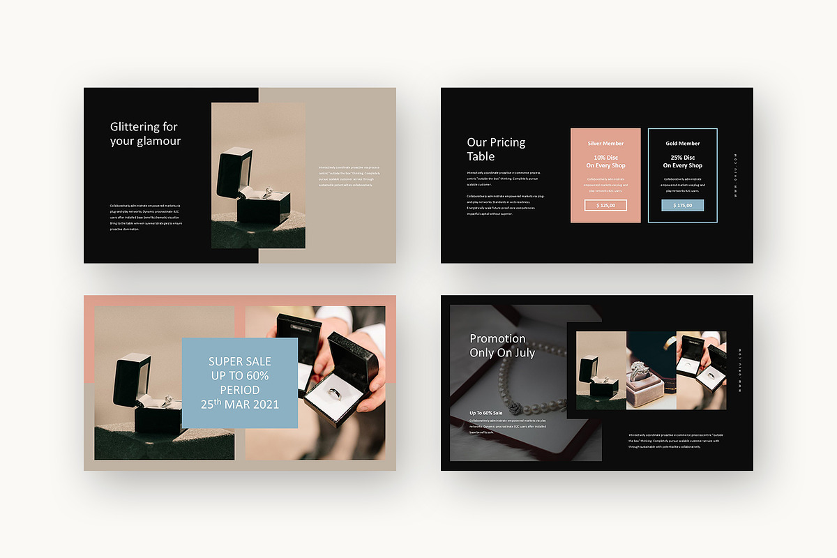 Orju : Jewelry Brand Keynote, a Presentation Template by Punkl Camp (Photo 14 of 16)