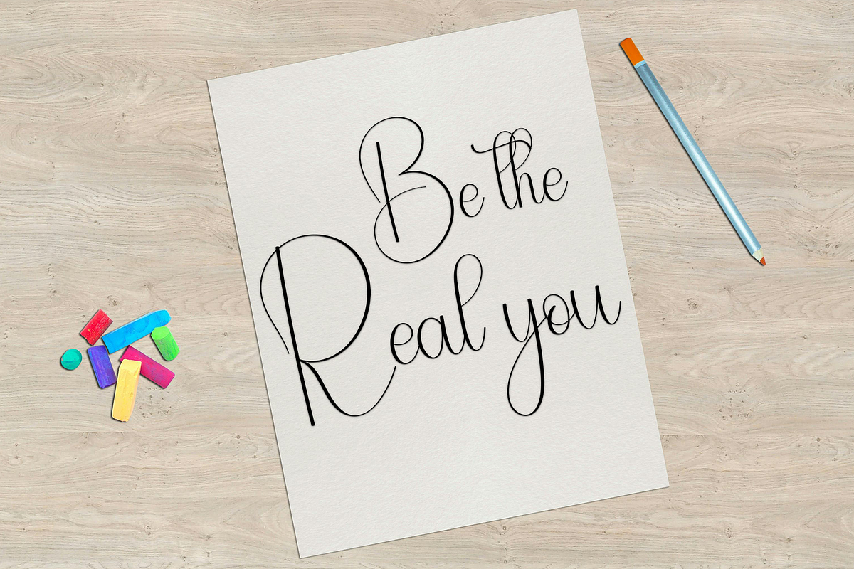 Simple Handwriting, a Handwritten Font by FreshTypeINK (Photo 6 of 8)