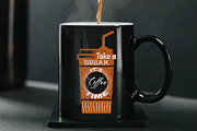 Coffee Quotes SVG Files Vol 5, a Decorative Illustration by Tosca Digital (Thumbnail 5 of 6)
