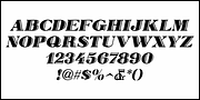 Display Engraved JNL, a Serif Font by Jeff Levine Fonts (Thumbnail 5 of 5)