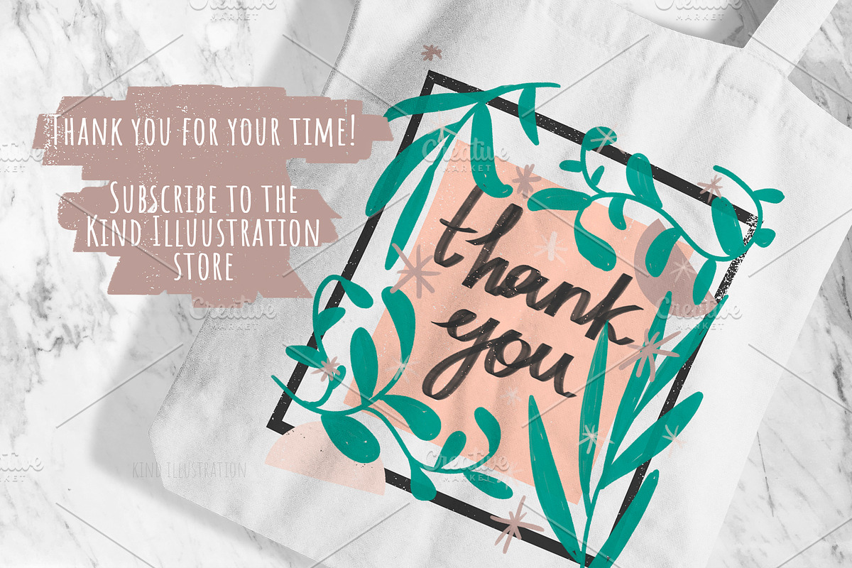 Cotton bags mockup, a Product Mockup by ⚞ Kind Illustration ⚟ (Photo 6 of 6)