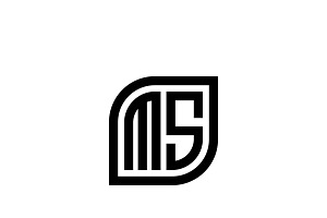 MS Logo Design Vector Template