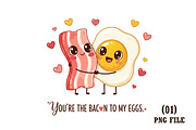 Food Pun Funny Valentine PNG, an Illustration by DreamArtGraphic (Thumbnail 1 of 6)