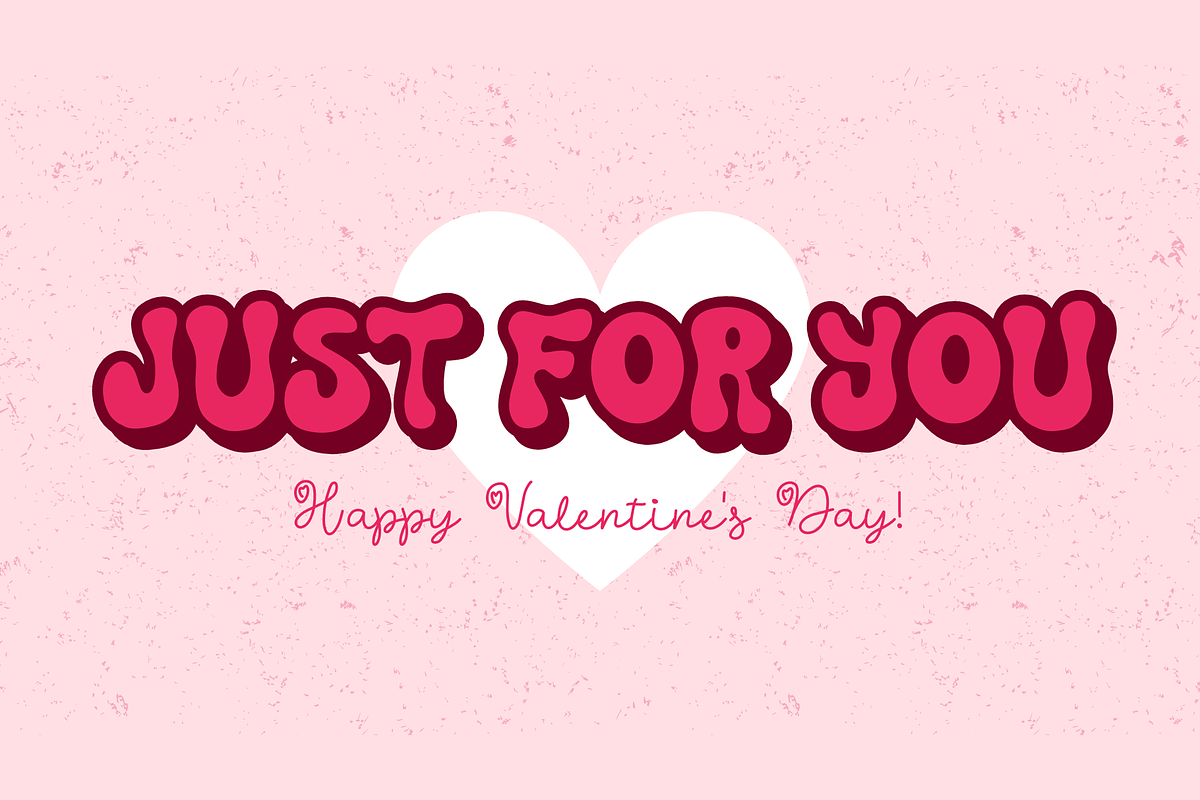 Love You Honey - Valentine Duo Font, a Handwritten Font by Brown Cupple (Photo 6 of 13)