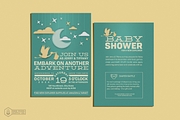 Baby Shower Invite - New Adventure, a Flyer Template by dedpixel supply co. (Thumbnail 2 of 2)