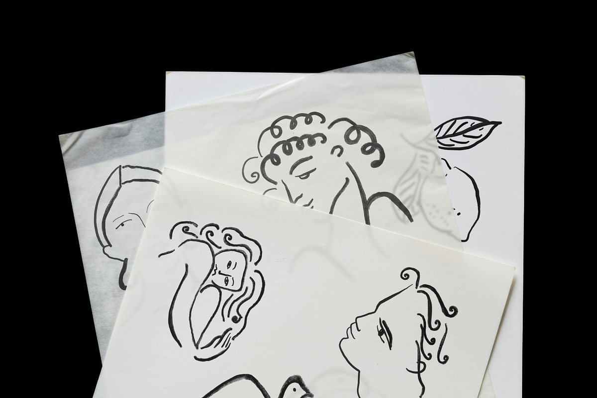 SKETCHES Line Art Drawings, a Decorative Illustration by Lana Elanor (Photo 3 of 14)