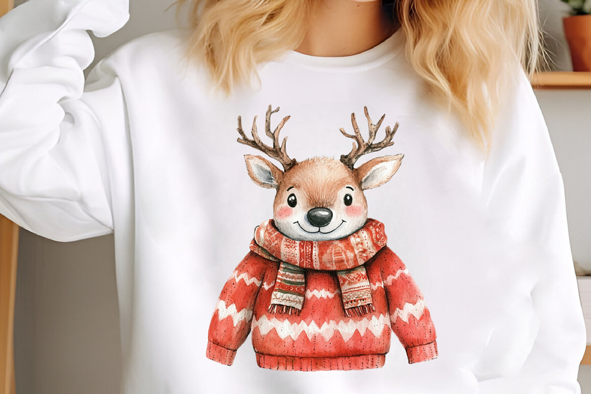 Ugly Christmas Sweater Clipart PNG, an Illustration by SinaCreation (Photo 4 of 7)