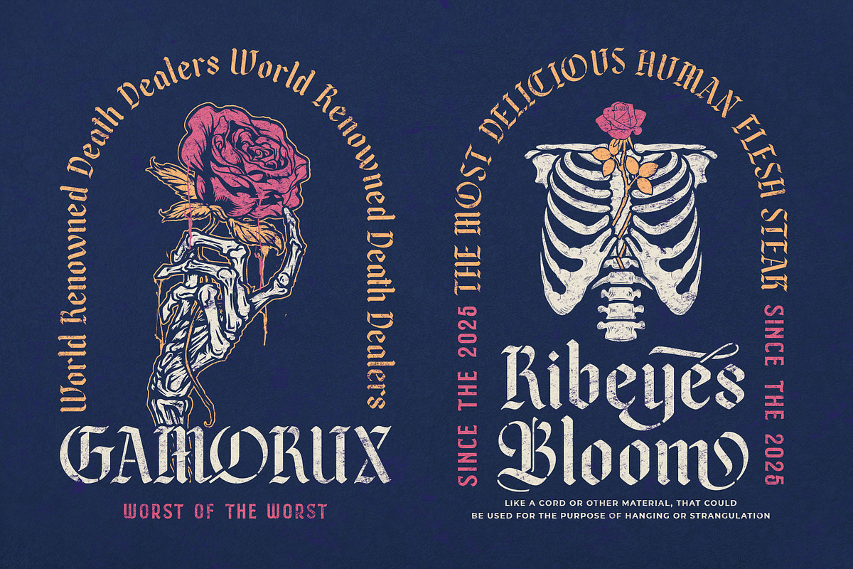 Black Deamond Typeface, a Blackletter Font by alit design (Photo 3 of 17)
