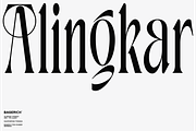 Alingkar, a Serif Font by Bagerich Type Foundry (Thumbnail 2 of 16)