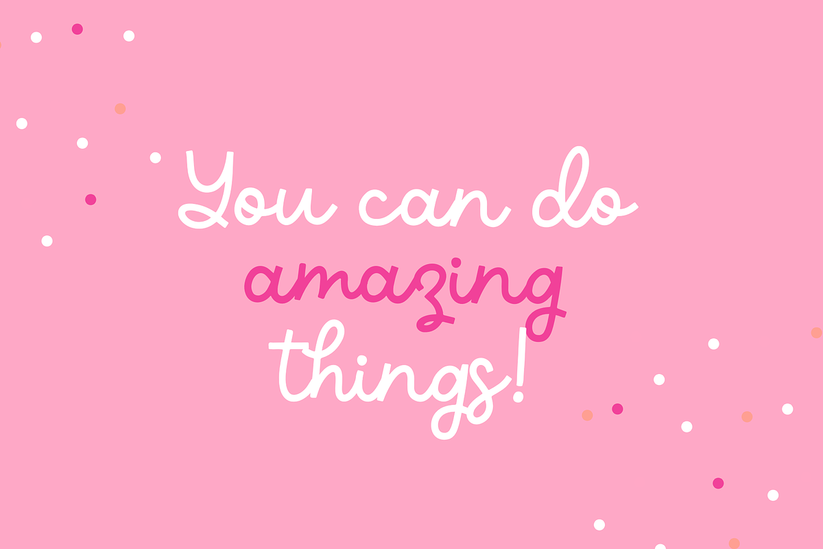 Sprinkles Font, a Handwritten Font by Design Pixie (Photo 5 of 7)