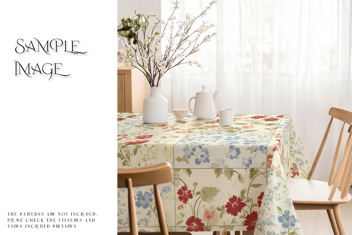 Tablecloths Mockups via Smart Object, a Product Mockup by mock-ups (Photo 15 of 18)