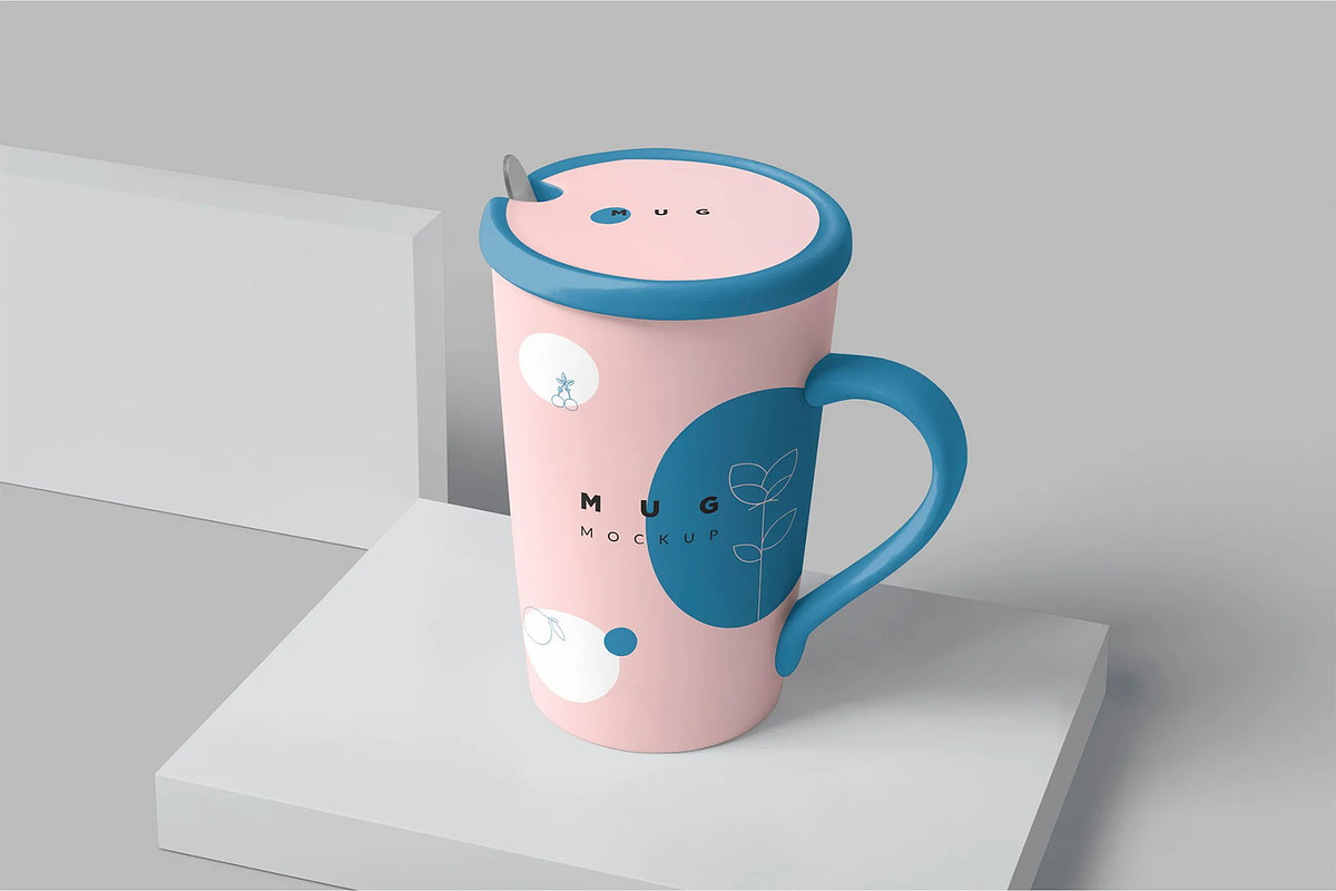 Mug Mockups, a Cups & Container Mockup by megostudi0 (Photo 3 of 6)