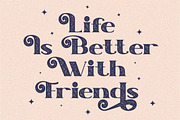 Blize Queen - Display Serif Font, a Sans Serif Font by PutraCetol Studio (Thumbnail 4 of 11)