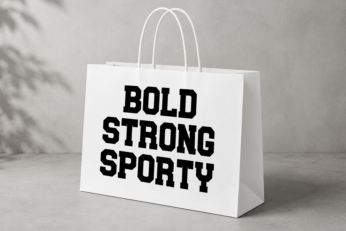 Spontan Jersey - Modern Jersey Font, a Slab Serif Font by Limited.studio (Photo 4 of 6)