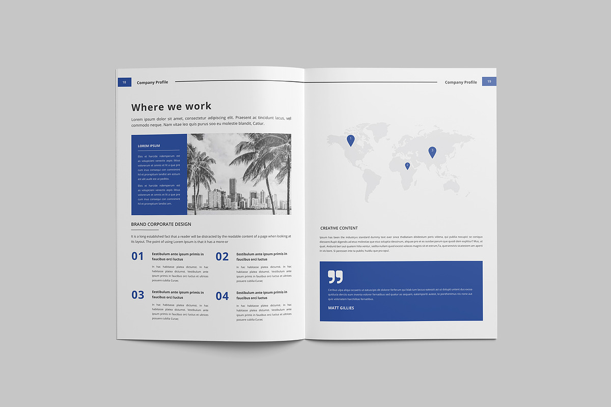 Corporate Brochure, a Brochure Template by Tanber Hossen (Photo 6 of 14)
