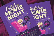 Fun Movie Night Flyer, a Flyer Template by Gumico Studio. (Thumbnail 3 of 3)
