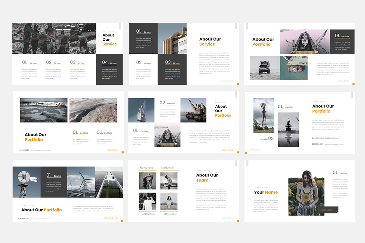 Oiliro - Oil Industry Google Slide, a Presentation Template by naulicreative (Photo 3 of 4)