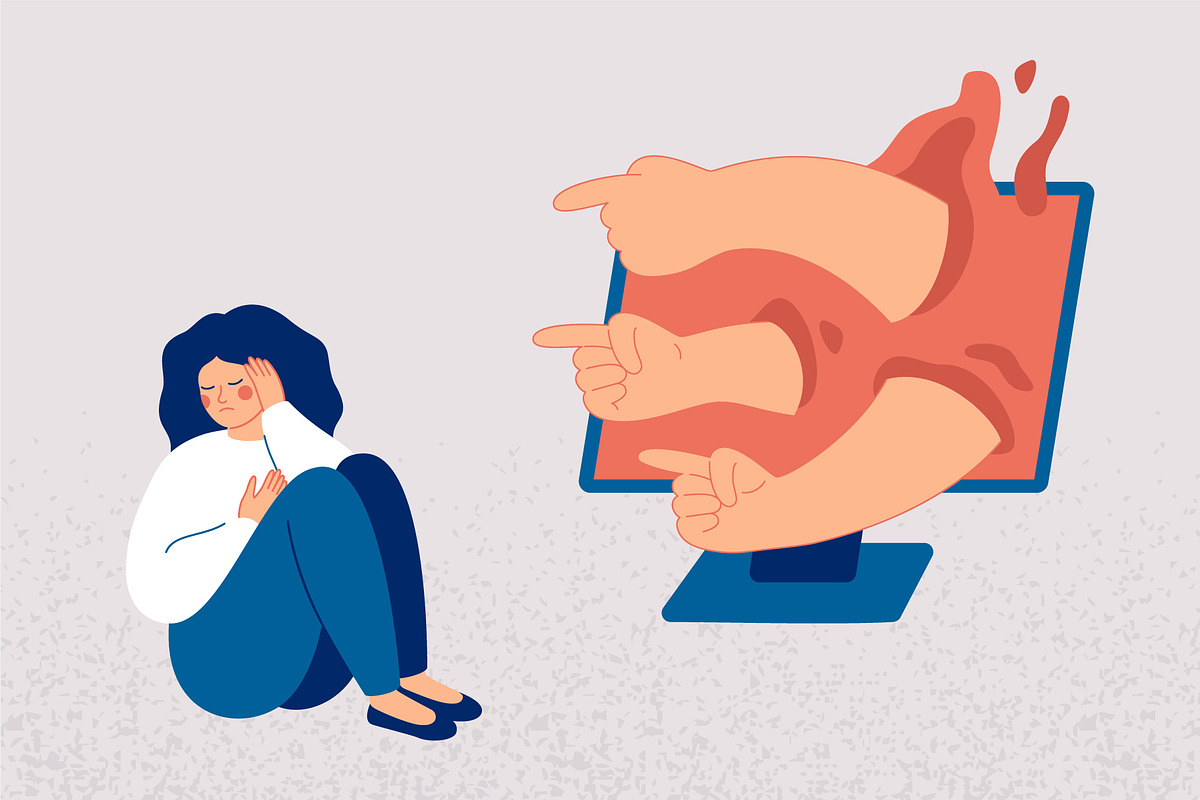 Victim of Teasing and Bullying, an Education Illustration by Mary Long (Photo 1 of 4)