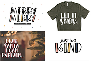 Christmas Font Bundle | 10 Fonts, a Script Font by KA Designs (Thumbnail 10 of 33)