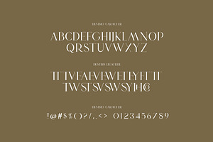 DESTRO Ligature Serif Font