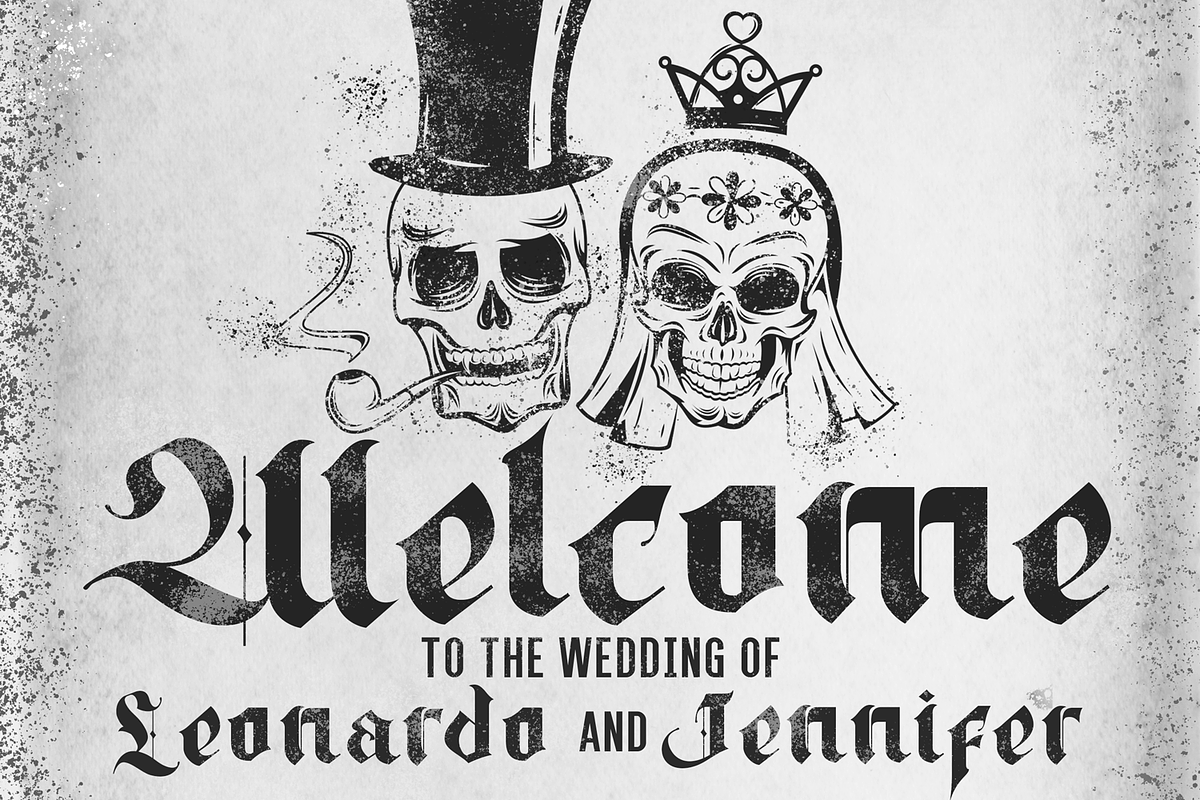 Decision Making Font, a Blackletter Font by 177Studio (Photo 3 of 6)