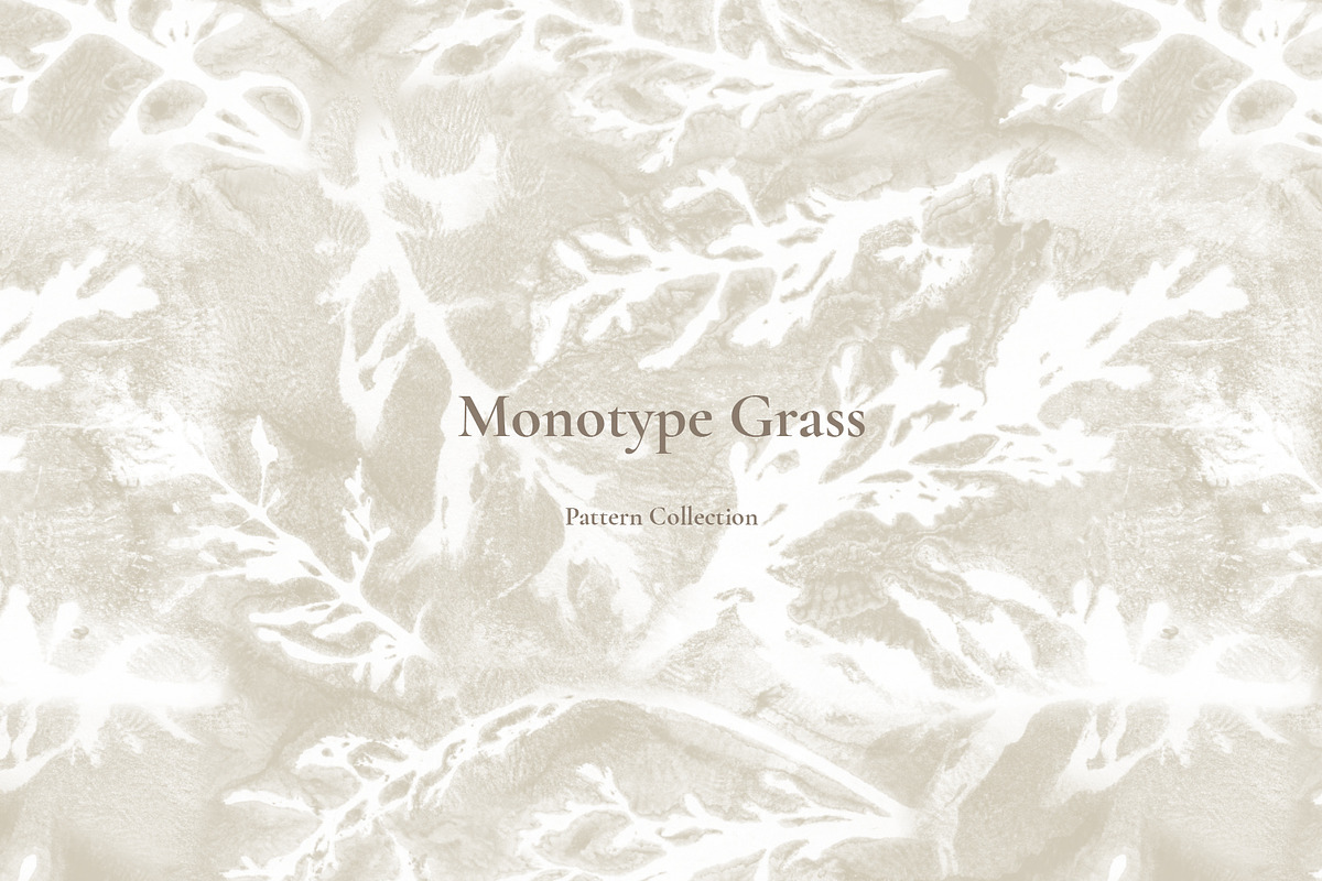 Monotype Grass Pattern Collection, a Pattern Graphic by Note And Silence (Photo 1 of 11)