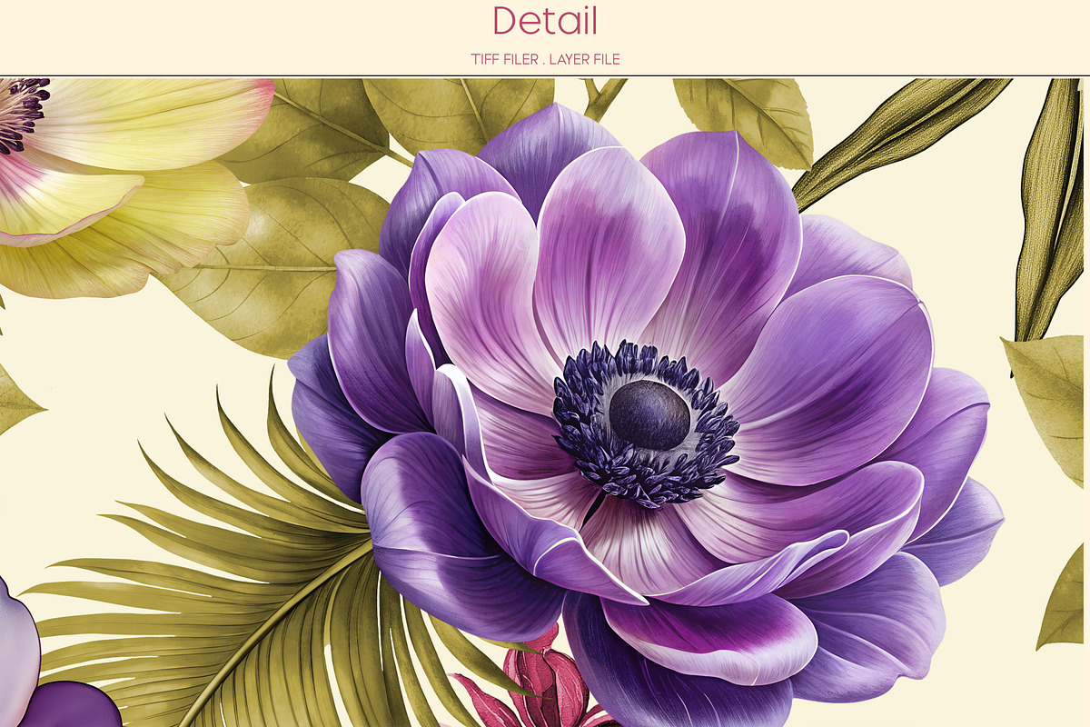 JARDIN DE LUXE Seamless Pattern, a Pattern Graphic by Fabrivo (Photo 10 of 10)