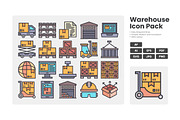 Warehouse Icon Pack, a Duotone Icon by erifqizeicon (Thumbnail 1 of 2)