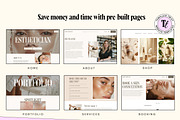Esthetician Website Template, a Squarespace Template by Template Twist Shop (Thumbnail 4 of 10)
