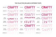 The Crafty Collection (24 Fonts), a Font by Salt & Pepper Designs (Thumbnail 12 of 36)