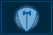 Shield and Banner vector, a Texture Illustration by brandedbaron (Thumbnail 2 of 3)