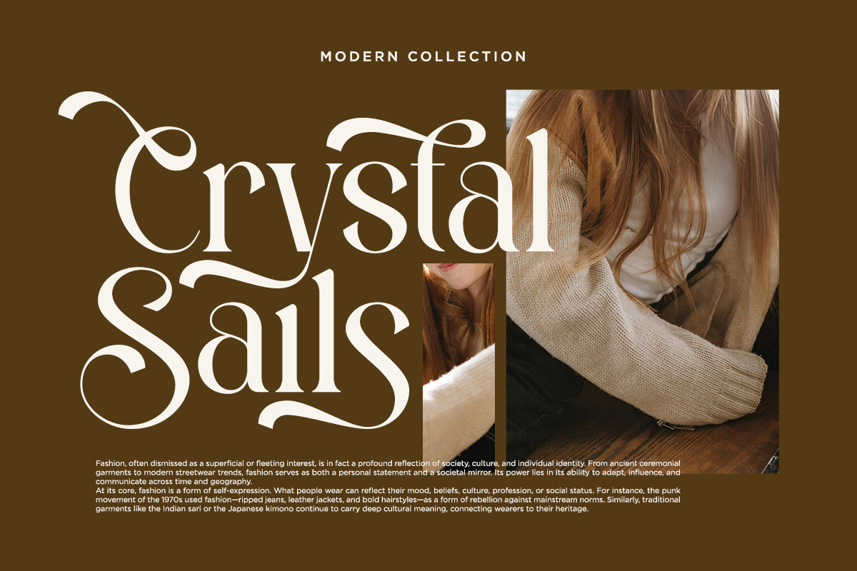 Harmony Dream - Decorative Serif, a Serif Font by Say Studio (Photo 5 of 11)