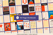 Anti-Social Workbook Canva Template, a Magazine Template by WorkShy Studio (Thumbnail 3 of 8)