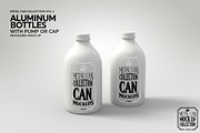 Aluminum Bottles Pump Cap Mockup, a Pens & Pencil Mockup by INCDesign (Thumbnail 6 of 7)