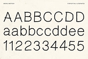 BROKE GROTESK Handmade Sans Serif, a Sans Serif Font by Lund Design Co. (Thumbnail 9 of 10)