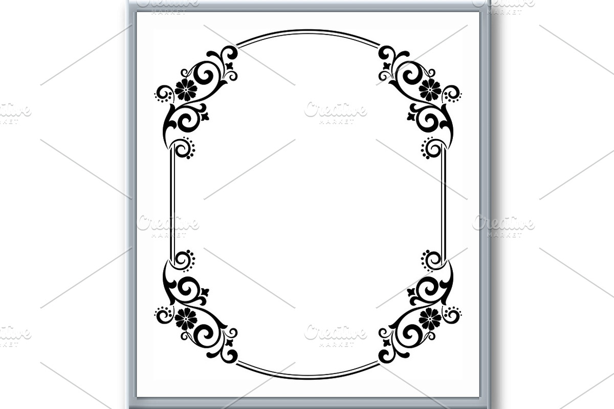 Floral ornament, a Pattern Graphic by RODINA (Photo 3 of 3)