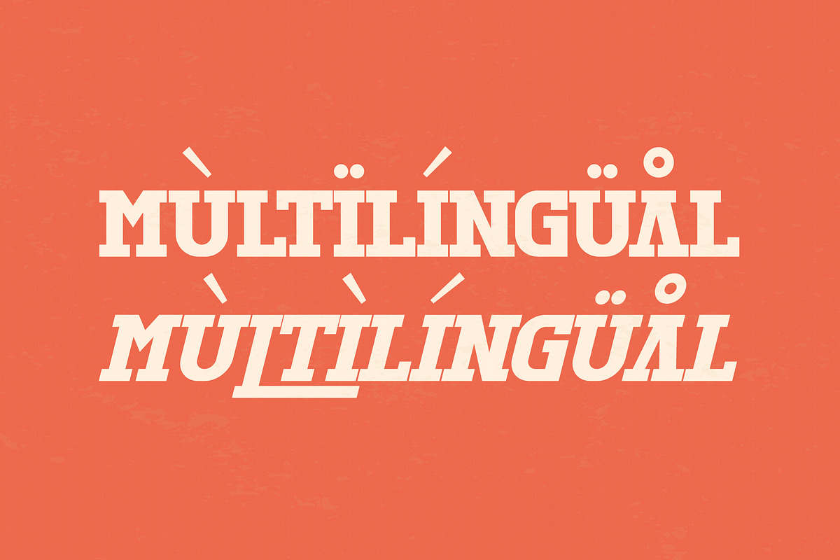 Rextro Old School Font, a Sans Serif Font by Storytype Studio (Photo 12 of 15)