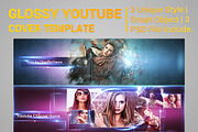 Glossy Youtube Cover Template, a Templates & Theme by MithunLekson (Thumbnail 2 of 5)