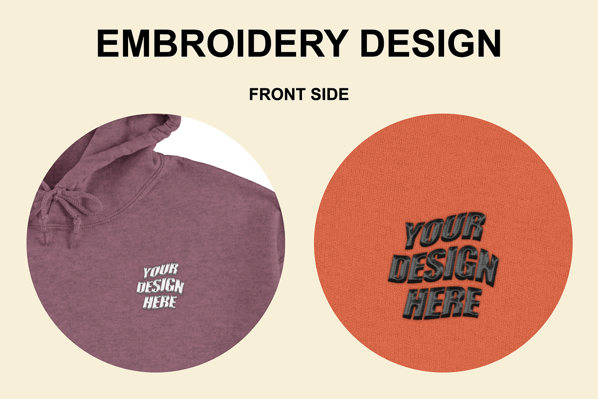 Gildan GI18500 Flat Mockup Template, a Hoody Mockup by Infinity Mockups (Photo 5 of 10)