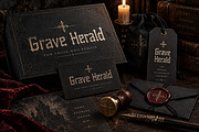 Grave Herald, a Blackletter Font by Wow Magic (Thumbnail 3 of 5)