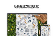 Picnic Tea Towel Mockup (PSD), a Household Mockup by 1001 mockups (Thumbnail 5 of 18)